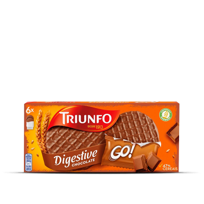 Triunfo Digestive Barritas Chocolate 168g